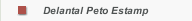 Delantal Peto Estamp